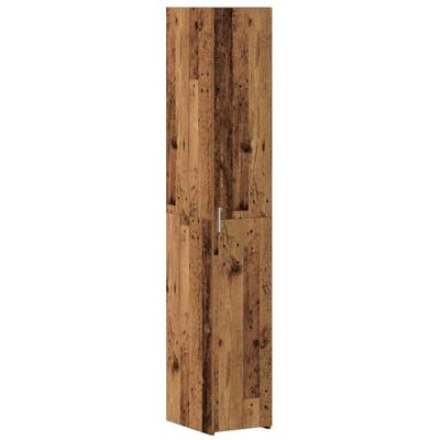 Armoire haute rustique - vidaXL - Bois ancien - Bois dingénierie - 30x425x185 cm - Style rustique - Rangement ample Beige - Publicité Armoire haute rustique - vidaXL - Bois ancien - Bois dingénierie - 30x425x185 cm - Style rustique - Rangement ample Beige - Publicité