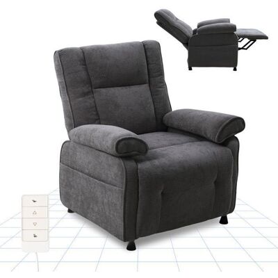 FlexiSpot Fauteuil de Relaxation Électrique Ergonomique Inclinaison Réglable Fauteuil TV de Salon Grand Confort Gris Foncé Gris - Publicité FlexiSpot Fauteuil de Relaxation Électrique Ergonomique Inclinaison Réglable Fauteuil TV de Salon Grand Confort Gris Foncé Gris - Publicité