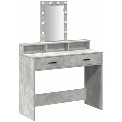 Miroir en bois gris vidaXL - 100 x 41 x 140 cm - Publicité Miroir en bois gris vidaXL - 100 x 41 x 140 cm - Publicité
