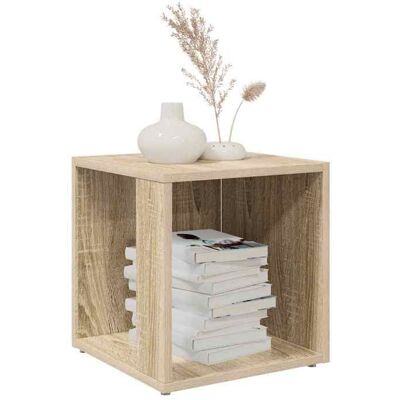 VIDAXL En soldes - Table dappoint industrielCabinet de Rangement - pour chambresalon Chêne sonoma 33x33x345cm Aggloméré 8_9479842 Marron - Publicité VIDAXL En soldes - Table dappoint industrielCabinet de Rangement - pour chambresalon Chêne sonoma 33x33x345cm Aggloméré 8_9479842 Marron - Publicité
