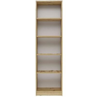 HUCOCO Kaffi - Bibliothèque de style scandinave - 50x30x181 - 5 étagères - Publicité HUCOCO Kaffi - Bibliothèque de style scandinave - 50x30x181 - 5 étagères - Publicité
