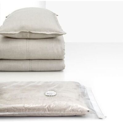 Sac De Rangement Sous Vide - RAYEN - 90x130cm - Taille XXL Beige - Publicité Sac De Rangement Sous Vide - RAYEN - 90x130cm - Taille XXL Beige - Publicité