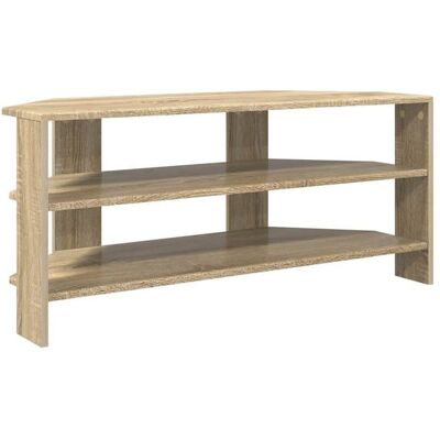 Meuble TV dangle moderne - vidaXL - Chêne Sonoma - Bois dingénierie - 102x405x45 cm - Finition mate Beige - Publicité Meuble TV dangle moderne - vidaXL - Chêne Sonoma - Bois dingénierie - 102x405x45 cm - Finition mate Beige - Publicité