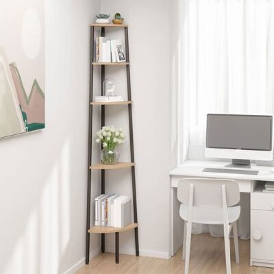 vidaXL Étagère dangle 5 niveaux Marron clair et noir 455x315x180 cm 336394 Marron - Publicité vidaXL Étagère dangle 5 niveaux Marron clair et noir 455x315x180 cm 336394 Marron - Publicité