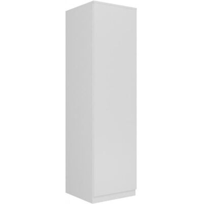 Armoire blanc style scandinave HUCOCO ESME - 50x50x180 - 1 porte - Rangement - Publicité Armoire blanc style scandinave HUCOCO ESME - 50x50x180 - 1 porte - Rangement - Publicité