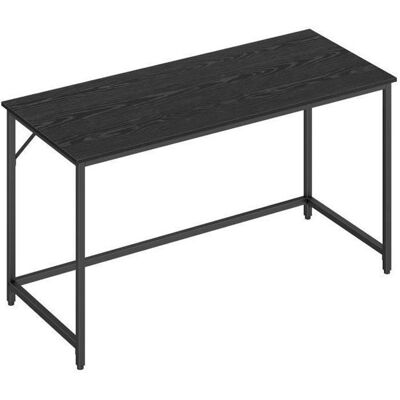 VASAGLE Bureau pour Bureau Chambre 60 x 135 x 76 cm Style Industriel Cadre en Métal Noir Boisé et Noir dEncre Noir - Publicité VASAGLE Bureau pour Bureau Chambre 60 x 135 x 76 cm Style Industriel Cadre en Métal Noir Boisé et Noir dEncre Noir - Publicité