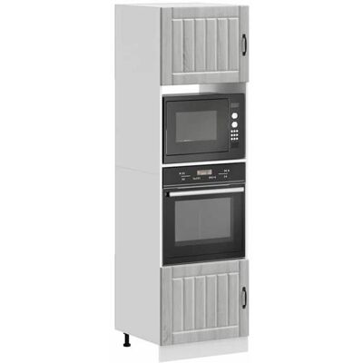 vidaXL Armoires de four 2 pcs Kalmar sonoma gris bois dingénierie unité de four armoire de four de cuisine unité de base 3315047 Gris - Publicité vidaXL Armoires de four 2 pcs Kalmar sonoma gris bois dingénierie unité de four armoire de four de cuisine unité de base 3315047 Gris - Publicité