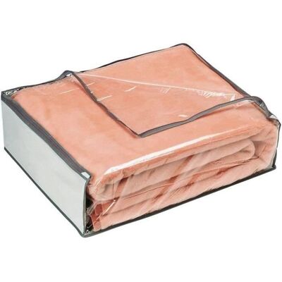 RAYEN Housse pour couverture - 65x55x20 cm - gris Gris - Publicité RAYEN Housse pour couverture - 65x55x20 cm - gris Gris - Publicité