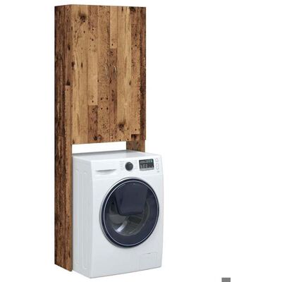 VIDAXL Meuble pour machine à laver - Magnifique - Meuble de buanderie/Armoire de bain - vieux bois 64x255x190cm CL6642960 - Publicité VIDAXL Meuble pour machine à laver - Magnifique - Meuble de buanderie/Armoire de bain - vieux bois 64x255x190cm CL6642960 - Publicité