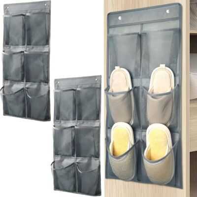 JORMFTTE 2 Rangement Chaussures Suspendu Pliable organisateur porte camping-car/chambre/salon . Publicité JORMFTTE 2 Rangement Chaussures Suspendu Pliable organisateur porte camping-car/chambre/salon . Publicité