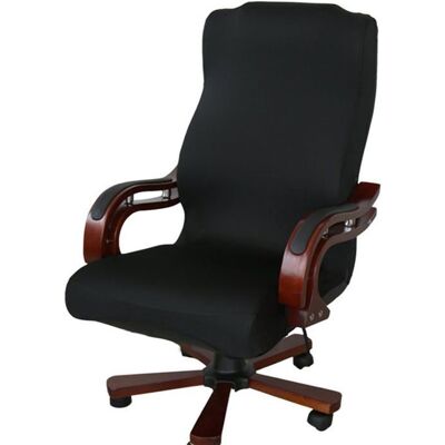 RWOYTHK Housse en tissu élastique extensible amovible et résistante pour fauteuil de bureau pivotant (housse uniquement fauteuil non Noir - Publicité RWOYTHK Housse en tissu élastique extensible amovible et résistante pour fauteuil de bureau pivotant (housse uniquement fauteuil non Noir - Publicité