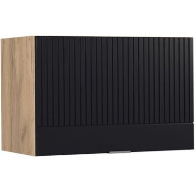 Elément haut de cuisine Fame-Line 60cm Plat Noir rayé/Chêne de force doré Vicco 50825 Noir - Publicité Elément haut de cuisine Fame-Line 60cm Plat Noir rayé/Chêne de force doré Vicco 50825 Noir - Publicité