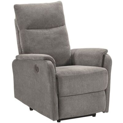 ALTOBUY ALCANTAR - Fauteuil Relax Electrique Tissu Gris clair Gris - Publicité ALTOBUY ALCANTAR - Fauteuil Relax Electrique Tissu Gris clair Gris - Publicité
