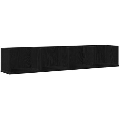 Étagère murale Vidaxl Bois de chêne noir 100x18x18 cm - Publicité Étagère murale Vidaxl Bois de chêne noir 100x18x18 cm - Publicité