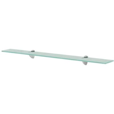 vidaXL Étagère murale en verre 80x10 cm 8 mm 243759 Gris - Publicité vidaXL Étagère murale en verre 80x10 cm 8 mm 243759 Gris - Publicité