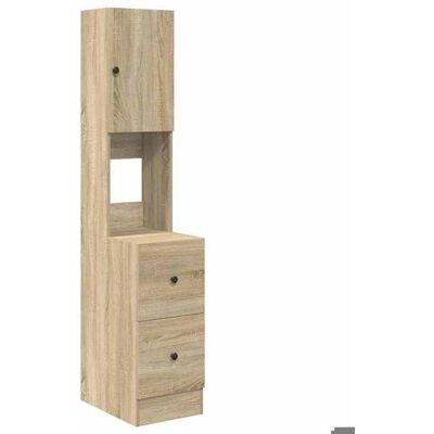 VIDAXL BEST-HOME Buffet de cuisine - Cabinet de Rangement Armoire de cuisine Beige 35x50x180 cm - aspect bois dingénierie1parcel7431 Beige - Publicité VIDAXL BEST-HOME Buffet de cuisine - Cabinet de Rangement Armoire de cuisine Beige 35x50x180 cm - aspect bois dingénierie1parcel7431 Beige - Publicité