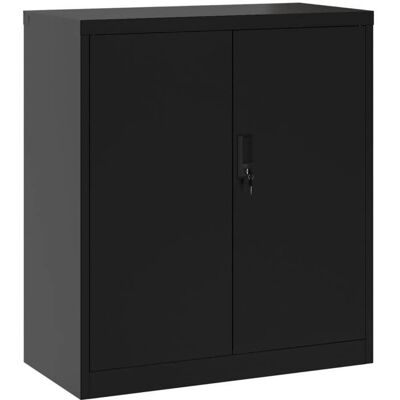 VIDAXL BONNIE®Armoire à casiers/Classeur vestiaire - SUIKUN - Meuble de bureau noir 79x40x90 cm acier FR325962 Noir - Publicité VIDAXL BONNIE®Armoire à casiers/Classeur vestiaire - SUIKUN - Meuble de bureau noir 79x40x90 cm acier FR325962 Noir - Publicité