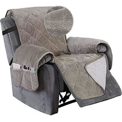 Housse de Fauteuil Relax Matelassé Inclinable Couvre Fauteuil Relax Imperméable Housses de Protege Fauteuil Inclinable Kaki Gris - Publicité Housse de Fauteuil Relax Matelassé Inclinable Couvre Fauteuil Relax Imperméable Housses de Protege Fauteuil Inclinable Kaki Gris - Publicité