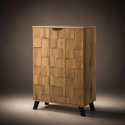 Generic Meuble à Chaussures 80.5 x 35 x 109.5 cm avec 5 compartiments Etagères réglables Armoire à chaussures Pour couloir et entrée Marron - Publicité Generic Meuble à Chaussures 80.5 x 35 x 109.5 cm avec 5 compartiments Etagères réglables Armoire à chaussures Pour couloir et entrée Marron - Publicité