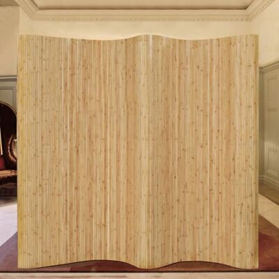 Cloison de séparation en bambou OVONNI - STAR®9357 MODERNE - 250 x 165 cm - Naturel clair Beige - Publicité Cloison de séparation en bambou OVONNI - STAR®9357 MODERNE - 250 x 165 cm - Naturel clair Beige - Publicité