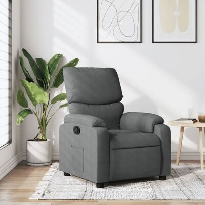 vidaXL Fauteuil Inclinable Chaise de Relaxation avec Repose-pieds Siège avec Dossier et Accoudoirs Salle de Séjour 373411 Gris - Publicité vidaXL Fauteuil Inclinable Chaise de Relaxation avec Repose-pieds Siège avec Dossier et Accoudoirs Salle de Séjour 373411 Gris - Publicité