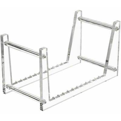 BEIJIYI Support de disque vinyle transparent pour le stockage dalbums de bureau étagère en acryliqueprésentoir pour 50 disques vinyles Gris - Publicité BEIJIYI Support de disque vinyle transparent pour le stockage dalbums de bureau étagère en acryliqueprésentoir pour 50 disques vinyles Gris - Publicité