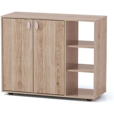GIANTEX Meubles à Chaussures à 2 Portes Étagères Réglables Armoire de Rangement Moderne Entrée Salon 80x31x64 cm Couleur Bois - Publicité GIANTEX Meubles à Chaussures à 2 Portes Étagères Réglables Armoire de Rangement Moderne Entrée Salon 80x31x64 cm Couleur Bois - Publicité