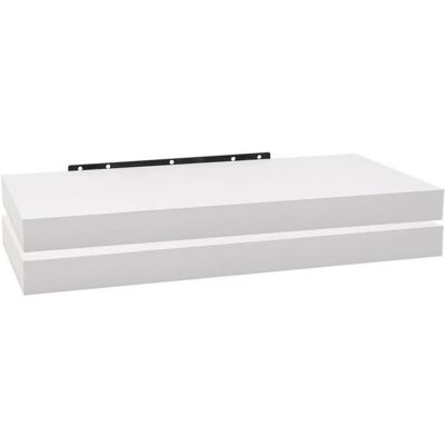WOLTU - RG9372ws-2 - Blanc - Étagère murale - Publicité WOLTU - RG9372ws-2 - Blanc - Étagère murale - Publicité