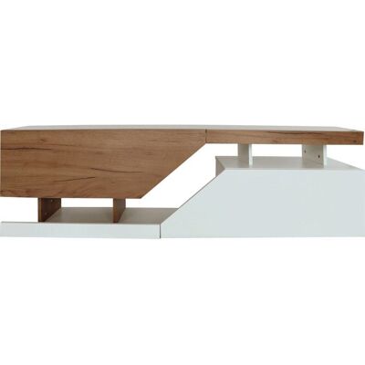 Habitat et jardin Ceelias 160x35x46cm Meuble TV - Design Géométrique Moderne - Publicité Habitat et jardin Ceelias 160x35x46cm Meuble TV - Design Géométrique Moderne - Publicité