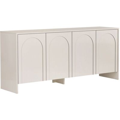 HANAH HOME Buffet en bois Arlen - 180 x 45 x 80 cm - Crème Beige - Publicité HANAH HOME Buffet en bois Arlen - 180 x 45 x 80 cm - Crème Beige - Publicité