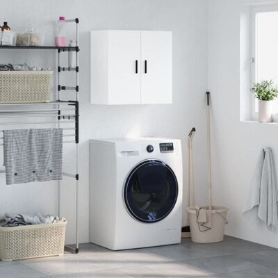 vidaXL Armoire Murale Placard Suspendu avec Rangement Meuble Flottant de Salon Salle de Séjour Intérieur Moderne Blanc 829980 Blanc - Publicité vidaXL Armoire Murale Placard Suspendu avec Rangement Meuble Flottant de Salon Salle de Séjour Intérieur Moderne Blanc 829980 Blanc - Publicité