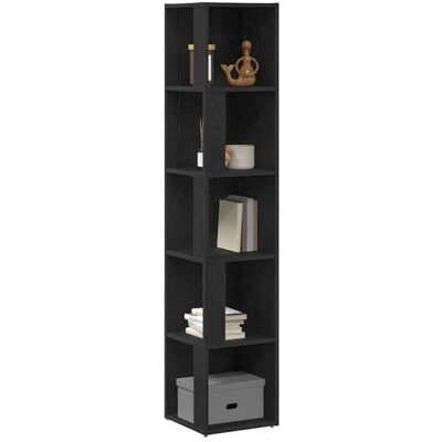 VIDAXL PROMOTION Meuble dangle Noir Chêne 33x33x1645 cm - MODERNE Étagères dangle - Chêne noir - 33x33x1645 cm 41412 Noir - Publicité VIDAXL PROMOTION Meuble dangle Noir Chêne 33x33x1645 cm - MODERNE Étagères dangle - Chêne noir - 33x33x1645 cm 41412 Noir - Publicité
