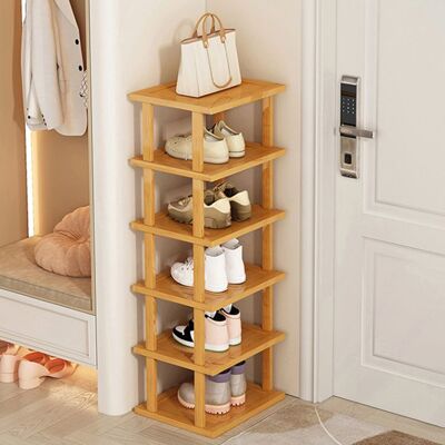 CURFAIR Étagère à chaussures à 6 niveaux – Rangement spacieux à lentrée grande capacité adaptée aux maisons appartements et dortoirs Jaune - Publicité CURFAIR Étagère à chaussures à 6 niveaux – Rangement spacieux à lentrée grande capacité adaptée aux maisons appartements et dortoirs Jaune - Publicité
