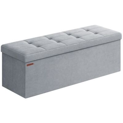 Songmics - Ottoman de rangement - 38 x 110 x 38 cm - 300 kg - Publicité Songmics - Ottoman de rangement - 38 x 110 x 38 cm - 300 kg - Publicité