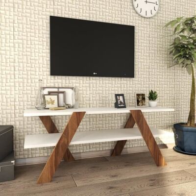 Hanah Home Marlee Meuble TV - Design mural moderne - Publicité Hanah Home Marlee Meuble TV - Design mural moderne - Publicité