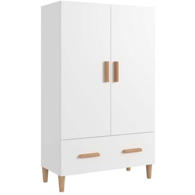 VIDAXL Enfilade/Bahut/Vitrine - Rustique - Buffet Blanc 70 x 31 x 115 cm Bois dingénierie @733518 Blanc - Publicité VIDAXL Enfilade/Bahut/Vitrine - Rustique - Buffet Blanc 70 x 31 x 115 cm Bois dingénierie @733518 Blanc - Publicité