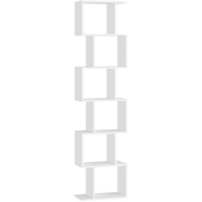 Bibliothèque - VASAGLE - 6 Niveaux - Blanc Nuage - 24x40x191 cm - Moderne Blanc - Publicité Bibliothèque - VASAGLE - 6 Niveaux - Blanc Nuage - 24x40x191 cm - Moderne Blanc - Publicité