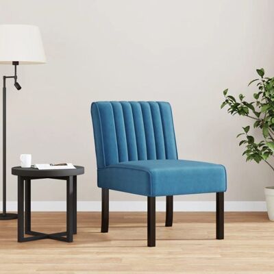 VIDAXL SALE 2026 Fauteuil Chaise de relaxation Bleu - Fauteuil sans accoudoirs bleu velours PRO668349793 Bleu - Publicité VIDAXL SALE 2026 Fauteuil Chaise de relaxation Bleu - Fauteuil sans accoudoirs bleu velours PRO668349793 Bleu - Publicité