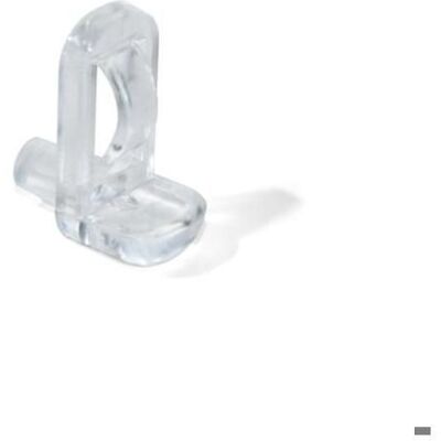 Supports pour étagères en verre - EMUCA - 540 - Lot de 50 - Transparent - Montage facile - Publicité Supports pour étagères en verre - EMUCA - 540 - Lot de 50 - Transparent - Montage facile - Publicité