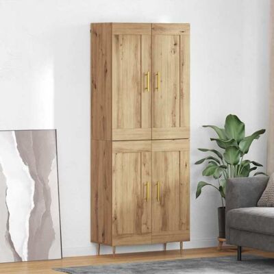 vidaXL Haut Armoire Chêne artisanal 695 x 34 x 180 cm 3415837 Marron - Publicité vidaXL Haut Armoire Chêne artisanal 695 x 34 x 180 cm 3415837 Marron - Publicité