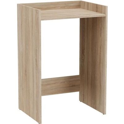 CDF COMO - Meuble de rangement pour machine à laver - Meuble SDB - 64x50x97.5 cm - Buanderie Blanc - Publicité CDF COMO - Meuble de rangement pour machine à laver - Meuble SDB - 64x50x97.5 cm - Buanderie Blanc - Publicité