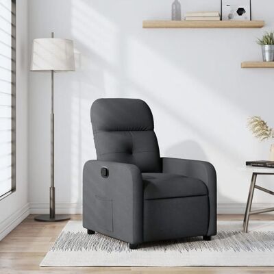 vidaXL Fauteuil Inclinable Chaise avec Repose-pieds Siège avec Dossier et Accoudoirs Meuble de Salle de Séjour Moderne 374198 Gris - Publicité vidaXL Fauteuil Inclinable Chaise avec Repose-pieds Siège avec Dossier et Accoudoirs Meuble de Salle de Séjour Moderne 374198 Gris - Publicité