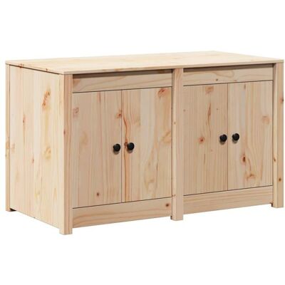 Armoire de cuisine en bois de pin - vidaXL - Bois de pin massif - 106x55x64 cm - Beige - Non traité - 3 compartiments Beige - Publicité Armoire de cuisine en bois de pin - vidaXL - Bois de pin massif - 106x55x64 cm - Beige - Non traité - 3 compartiments Beige - Publicité
