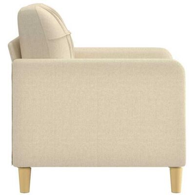 VIDAXL Promotion janvier Fauteuil 1 place - mango - Petit Canapé - Crème 60 cm - Tissu SS1754 Beige - Publicité VIDAXL Promotion janvier Fauteuil 1 place - mango - Petit Canapé - Crème 60 cm - Tissu SS1754 Beige - Publicité