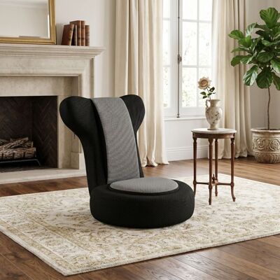 PAGE LIVING Chaise de sol ergonomique - Réglable - Appui-tête 14 positions - Dossier 5 positions - Maille respirante Gris - Publicité PAGE LIVING Chaise de sol ergonomique - Réglable - Appui-tête 14 positions - Dossier 5 positions - Maille respirante Gris - Publicité