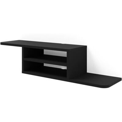 BIM FURNITURE Dedal 90 cm - noir mat - meuble TV - Publicité BIM FURNITURE Dedal 90 cm - noir mat - meuble TV - Publicité