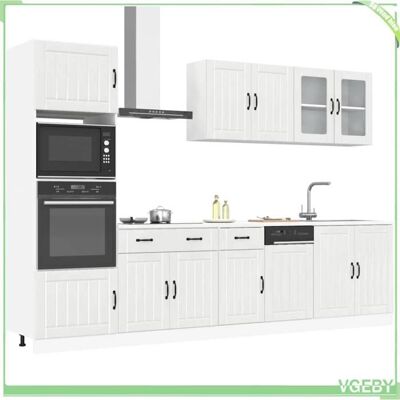 FAFEISY Ensemble de 7 meubles de cuisine - Lucca - Blanc brillant - Bois dingénierie résistant à lhumidité - Finition brillante Blanc - Publicité FAFEISY Ensemble de 7 meubles de cuisine - Lucca - Blanc brillant - Bois dingénierie résistant à lhumidité - Finition brillante Blanc - Publicité