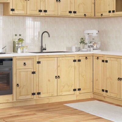 Armoire de chambre - VIDAXL - Vidaxl - Bois de pin massif - Miel - 80 x 46 x 815 cm Marron - Publicité Armoire de chambre - VIDAXL - Vidaxl - Bois de pin massif - Miel - 80 x 46 x 815 cm Marron - Publicité