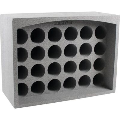 EDA - Ecolux 24 - Gris - Polystyrène expansé - Shelf - Publicité EDA - Ecolux 24 - Gris - Polystyrène expansé - Shelf - Publicité