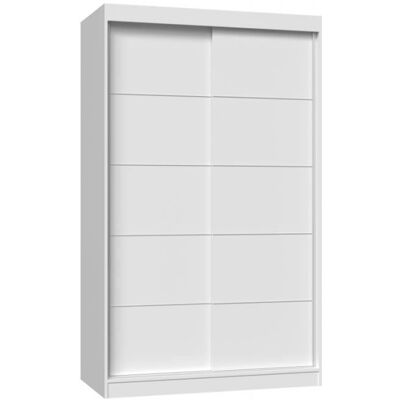 TOPESHOP PAOLO - Armoire à 2 portes coulissantes - 120cm - Rangement moderne - Publicité TOPESHOP PAOLO - Armoire à 2 portes coulissantes - 120cm - Rangement moderne - Publicité